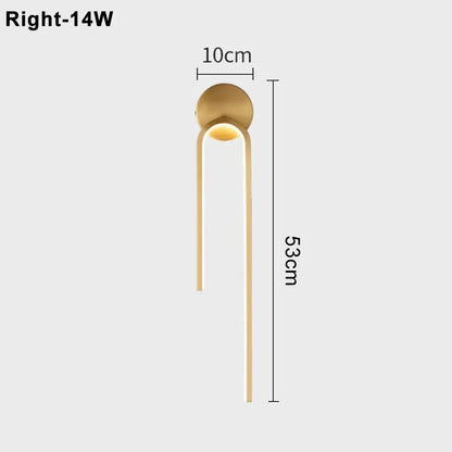 Lámparas de pared LED modernas, iluminación interior para sala de estar, dormitorio, mesita de noche, luz LED, decoración del hogar, apliques de pared