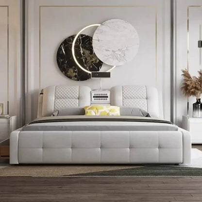 Cama doble única y estética King, marcos Master, moderna cama doble Twin, madera, multifuncional, muebles para el hogar