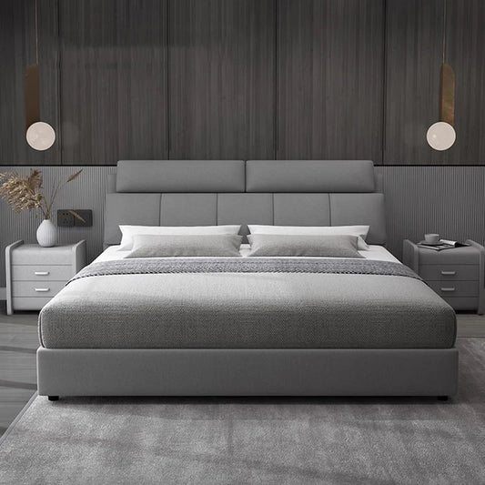 Cabeceros, camas tamaño king, mesitas de noche europeas, camas de salón, dormitorios de lujo, hoteles, camas de dormitorio, accesorios para el hogar