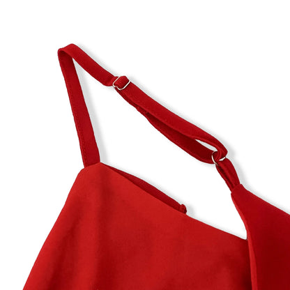 Vestido largo de gasa con volantes para mujer, estilo maxi, con espalda descubierta y abertura, ideal para fiestas de graduación, bodas y eventos de verano. Vestido largo y elegante.