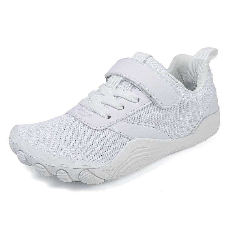 Zapatos descalzos para niños, zapatillas de deporte para niños y niñas, zapatos con abertura natural, zapatillas minimalistas con punta ancha, para niños pequeños, pequeños y grandes.