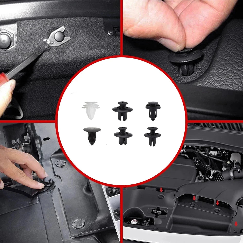 60 piezas de clip de sujeción para coche, tornillos mixtos para Subaru Forester Outback Legacy Impreza XV BRZ Tribeca Trez