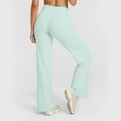 Pantalones deportivos de mujer Oner Active, leggings acampanados, pantalones de yoga de pierna ancha, ropa deportiva transpirable, pantalones casuales versátiles.