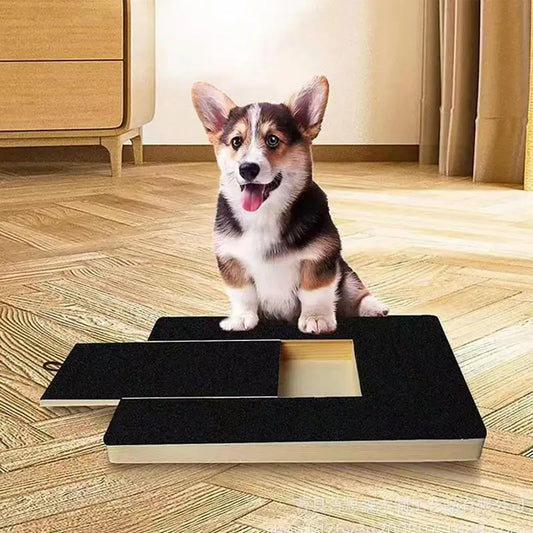 Tabla para limar uñas para perros, rascador de madera ajustable para cortar uñas, juguete rascador automático, accesorios seguros para el cuidado de mascotas