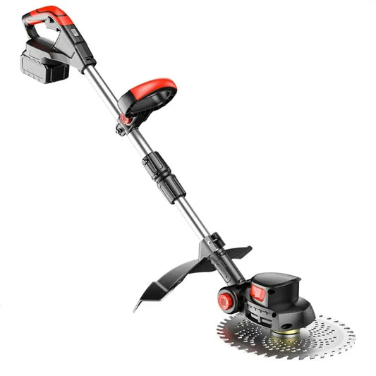 Cortacésped eléctrico, herramienta de deshierbe de césped portátil, Desbrozadora Batería 충전식예초기 충전식 예초기Coupe Bordure Sans Fils À Batterie