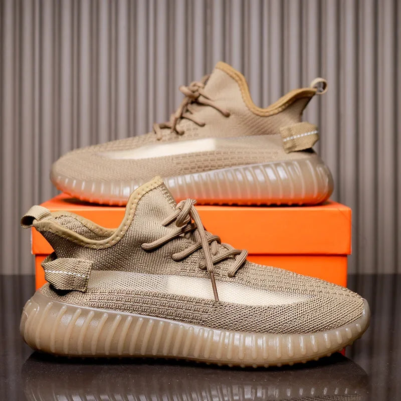 Zapatos deportivos transpirables de coco para hombre, de verano, nuevos zapatos deportivos 2025, zapatos casuales de moda para padres de celebridades de Internet.