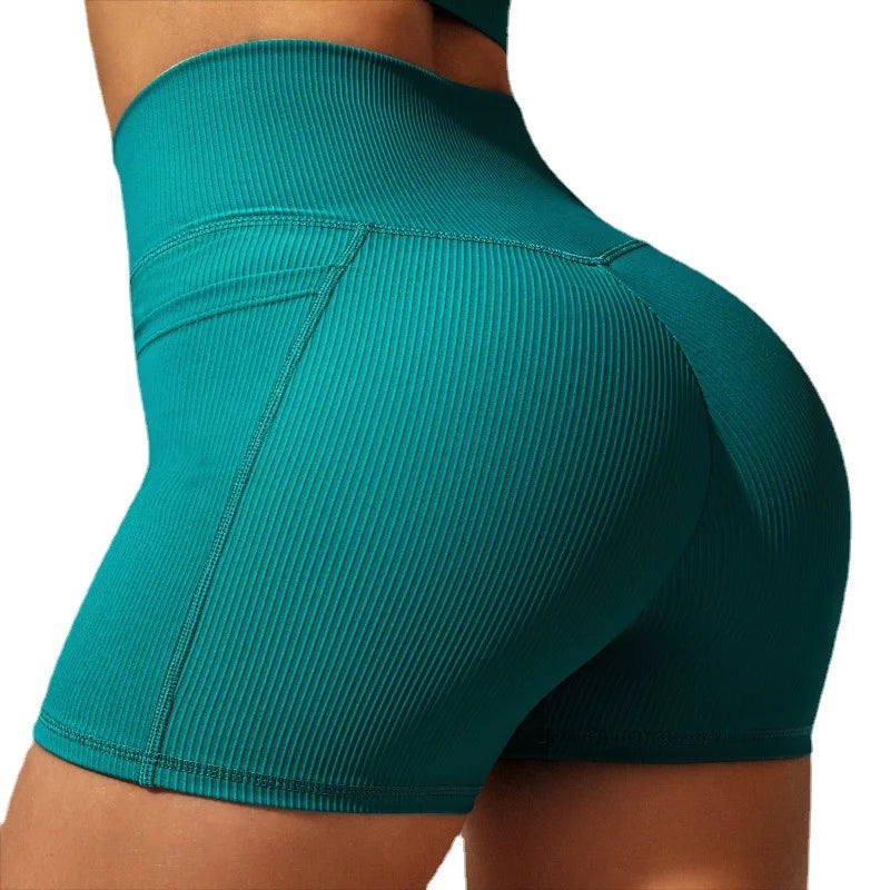 Conjunto de yoga y fitness para mujer, sujetador deportivo con cintura cruzada, mallas y pantalones cortos, ropa deportiva para mujer, conjuntos de entrenamiento, ropa para correr, fitness y gimnasio.