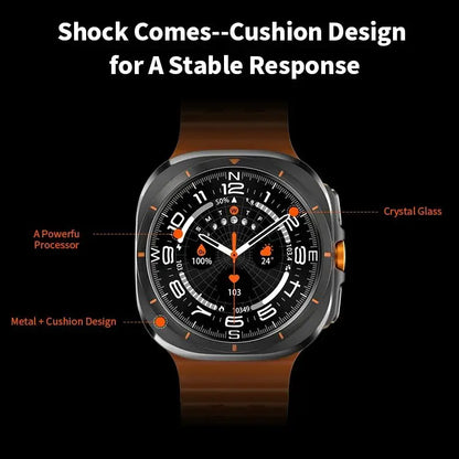 Reloj inteligente Vwar Watch 7 Ultra de 47 mm, IP68, resistente al agua, Bluetooth, llamadas, brújula, para hombre y mujer, pantalla AMOLED de 1,43", SpO2