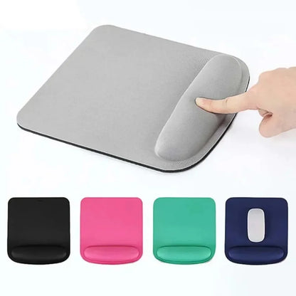 Alfombrilla de ratón para juegos de ordenador, ergonómica y ecológica, de EVA, para la muñeca, de color sólido, cómoda, para accesorios de oficina.