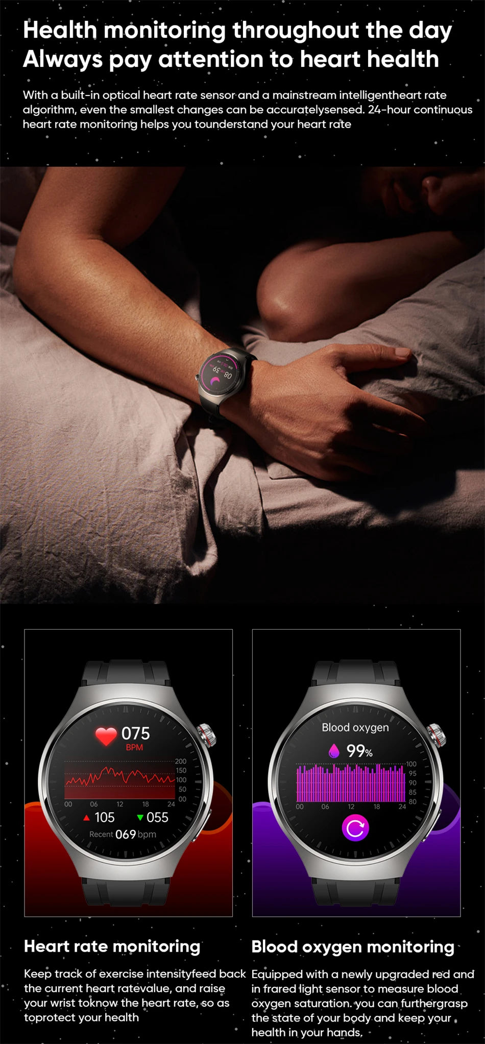 LIGE - Reloj inteligente para hombre Xiaomi ECG+PPG, resistente al agua, con Bluetooth, llamadas, Android IOS, monitor de salud, pantalla AMOLED HD