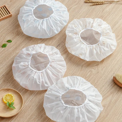 Gorro de ducha impermeable para baño, grueso y elástico, para mujer, para peluquería, suministros para baño, gorros de ducha para mujer.