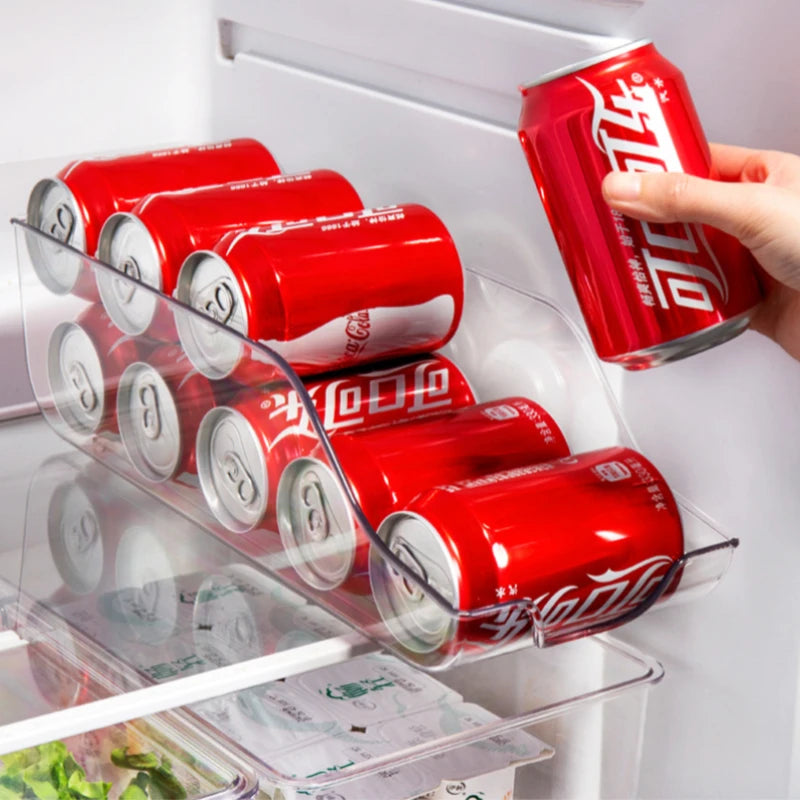 Latas de almacenamiento para la cocina, latas de refresco, latas de almacenamiento, organizadores para refrigerador y congelador, dispensadores de latas, accesorios de cocina