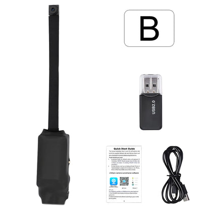 Mini cámara portátil WiFi HD 1080P DIY, microvideocámara P2P, cámara web inalámbrica, grabación en bucle, compatible con visualización remota