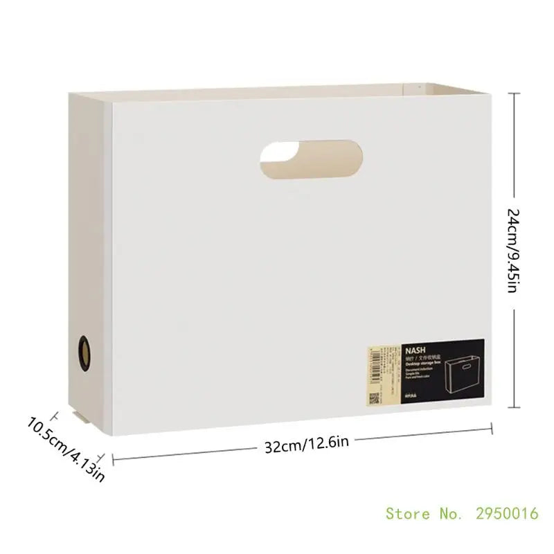 Caja de almacenamiento de archivos Caja de documentos Caja de archivos Gran capacidad Papelería para la organización de documentos