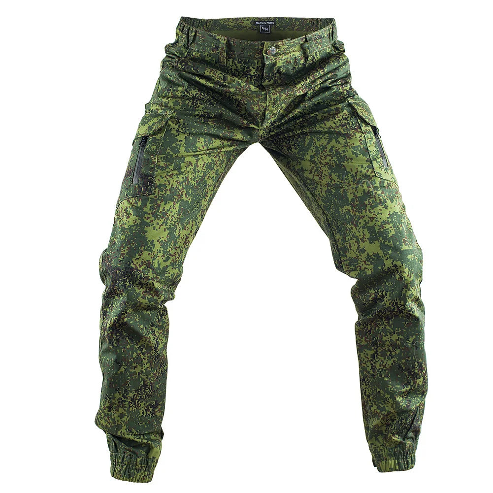 Pantalones de chándal tácticos Mege con camuflaje para exteriores, pantalones cargo antidesgarro, ropa de trabajo, pantalones de senderismo, ropa de calle para hombre