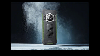 Cubot KingKong ACE 2, smartphone ultradelgado y resistente, Android 14, 16 GB de RAM (6 GB + 10 GB), + 128 GB de ROM, pantalla de 6,56" a 90 Hz, NFC.