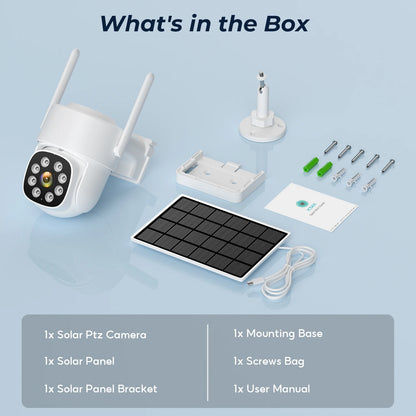 Cámara solar BESDER 4G con tarjeta SIM, 4MP, AOV, grabación de vídeo 24/7, batería de 9000mAh, detección humana, cámara IP de videovigilancia iCSee