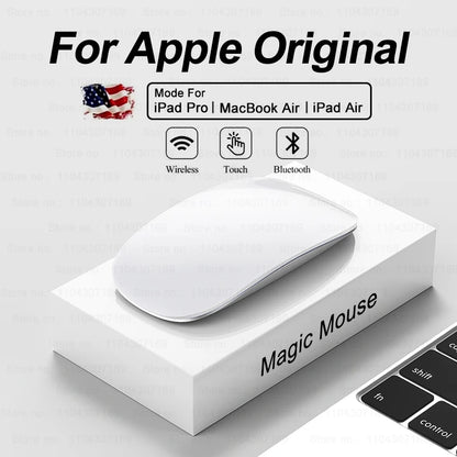 Ratón inalámbrico multitáctil original de Apple para Surface Magic Mouse, MacBook Pro, Air, minicomputadora portátil, tableta, iPad, Bluetooth 5.0.