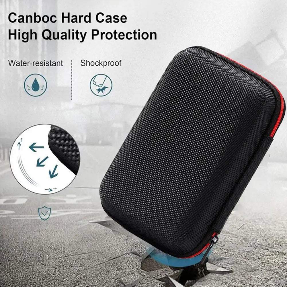 Estuche de transporte para R36s R35S EVA, bolsa de almacenamiento rígida protectora, estuche protector portátil con malla para accesorios de consola de juegos.