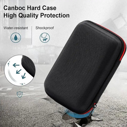Estuche de transporte para R36s R35S EVA, bolsa de almacenamiento rígida protectora, estuche protector portátil con malla para accesorios de consola de juegos.
