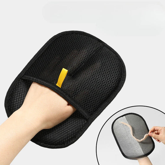 Guantes de depilación de mascotas de doble cara, reutilizables, para perros y gatos, guantes de limpieza estática para alfombras y muebles.
