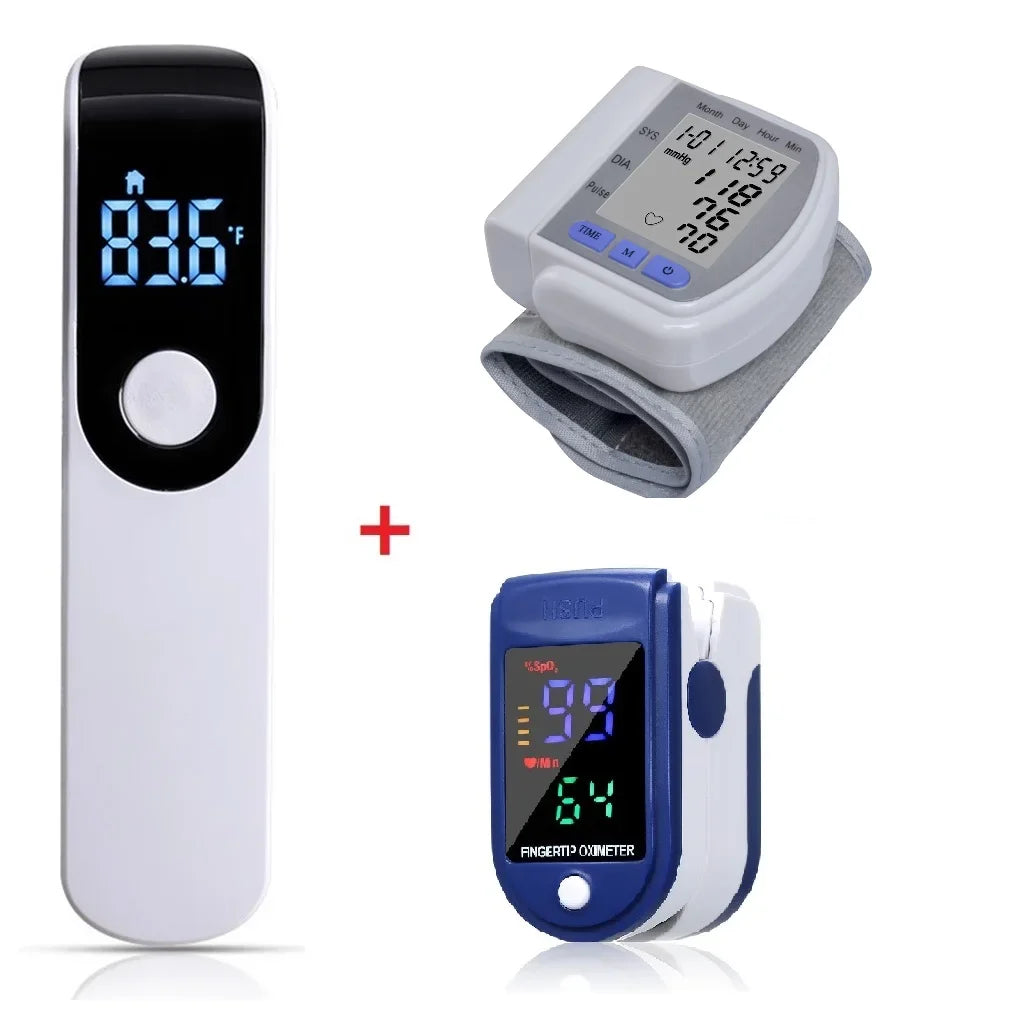 Tensiómetro digital de muñeca, tensiómetro automático, tonómetro y monitor de frecuencia cardíaca.