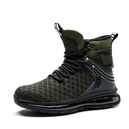 Botas de trabajo de seguridad para hombre con puntera de acero, nuevas, antiaplastamiento y antipinchazos. Calzado antideslizante para hombre, modelos para las cuatro estaciones.