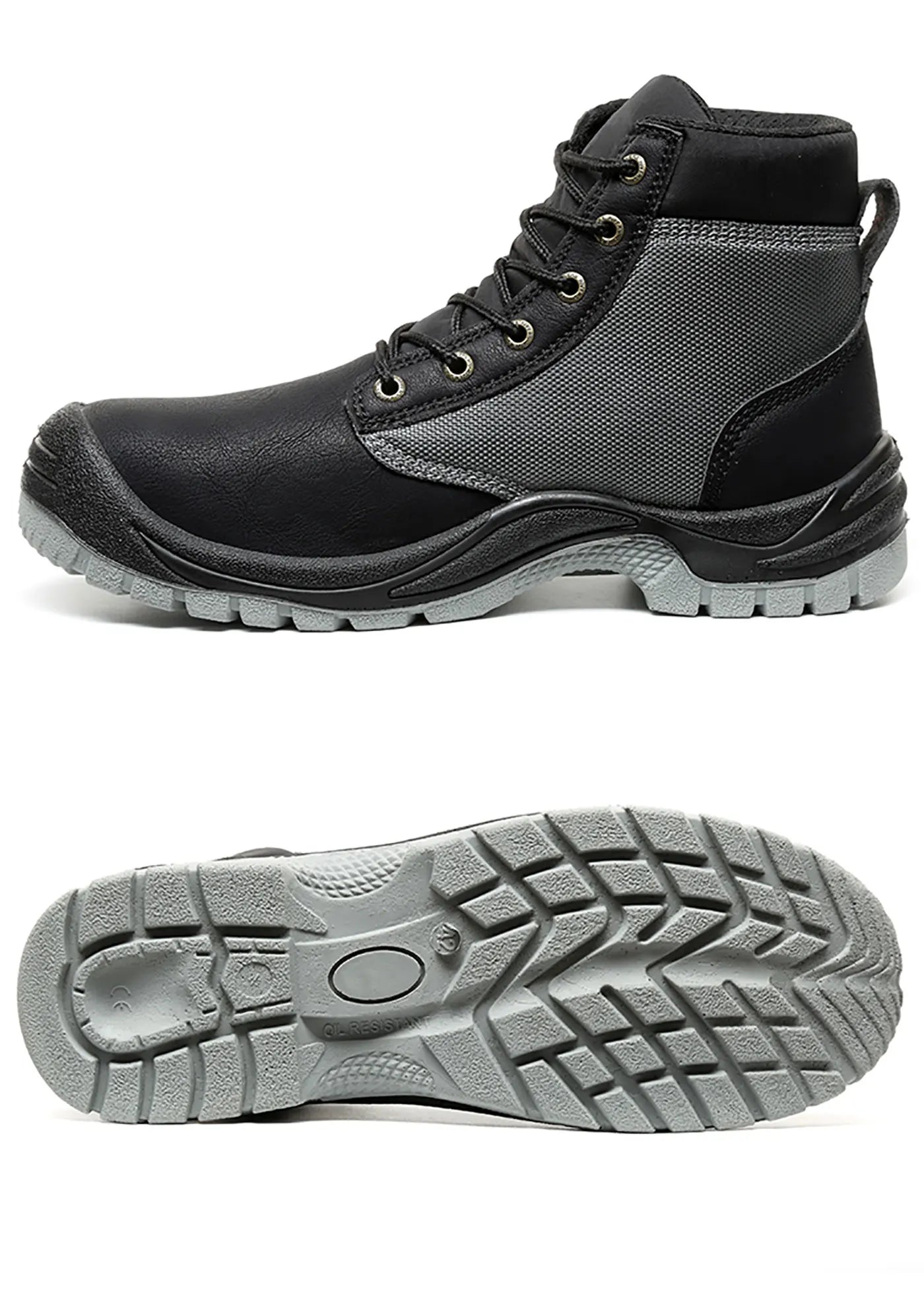 Los zapatos de seguridad para hombre son zapatos de trabajo resistentes a impactos, perforaciones, antiestáticos, antideslizantes, resistentes al desgaste y a las salpicaduras.