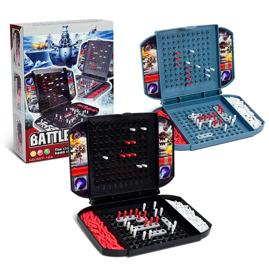 Niños Interesante Buque de Guerra Barco de Mar Juegos de Mesa Juguetes Dos Jugadores Acorazado El Clásico Juego de Mesa de Estrategia de Combate Naval para Ki