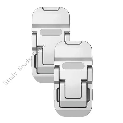B2QF - 2 soportes ajustables para ordenador portátil, ergonómicos, plegables y portátiles, para escritorio, para ordenadores, portátiles y tabletas