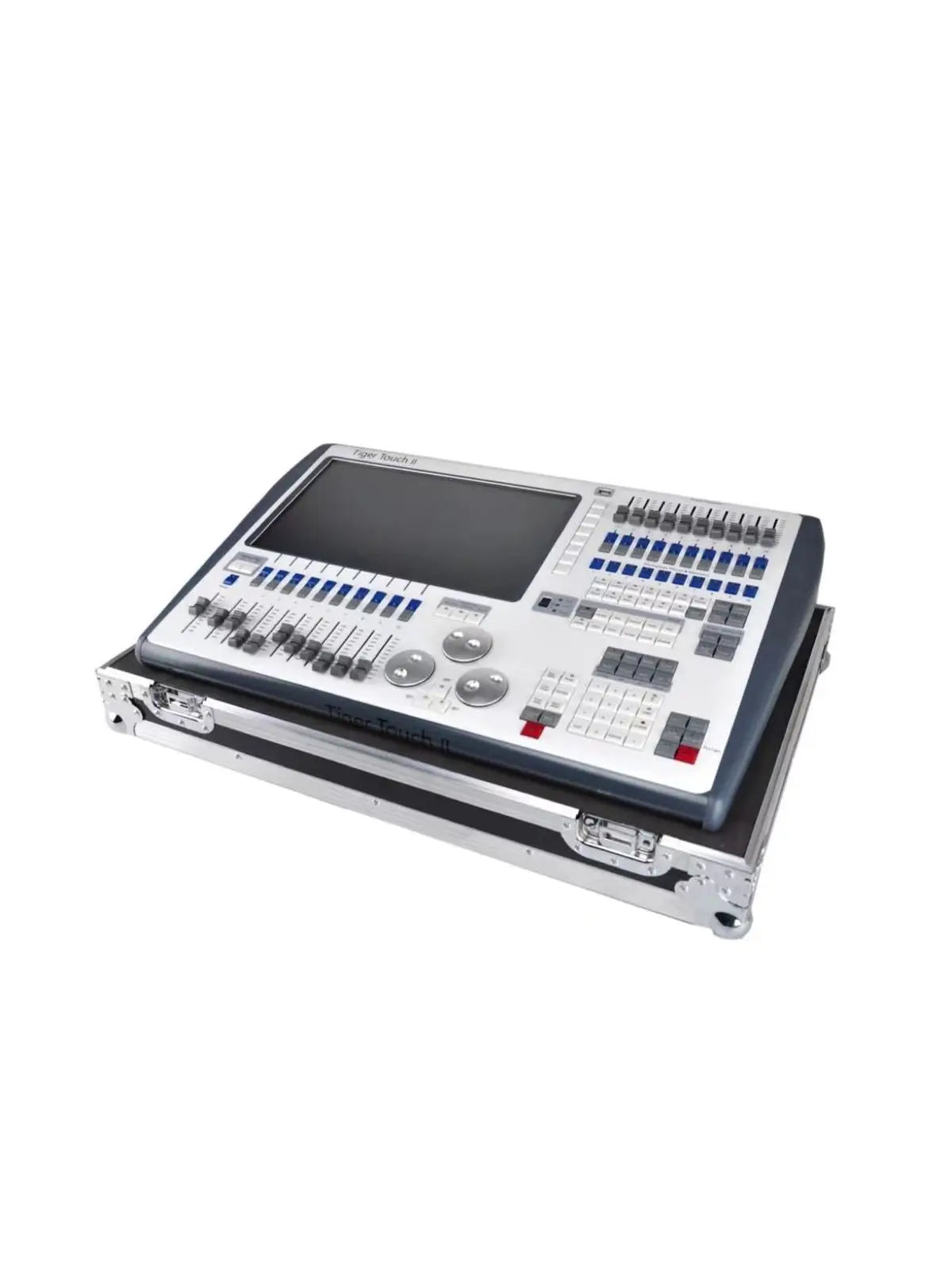 Controlador de iluminación de consola Tiger touch II/controlador de iluminación de escenario de buena calidad, móvil con estuche de transporte gratuito