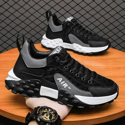 Zapatos casuales para hombre, zapatillas de plataforma, tallas grandes 43 y 44, populares, 2025