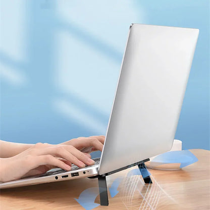 Soporte elevador universal para portátil, compatible con MacBook Pro de 13 a 15 pulgadas, Lenovo, Samsung, almohadilla de refrigeración, soporte invisible para portátil.