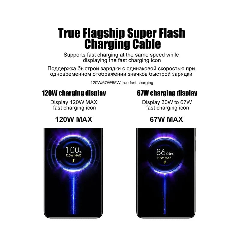 Cable de carga rápida USB tipo C original Xiaomi 6A 120W 90W 67W 55W 33W Turbo para Mi 14 13 12 11 Pro Redmi Note 12 11 T Pro POCO X4