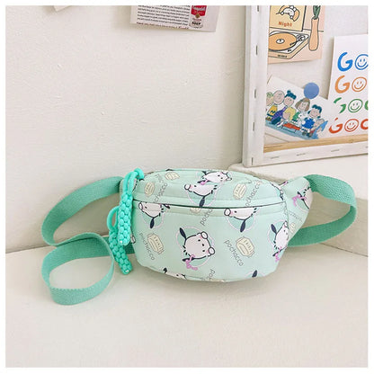 Bolso de pecho Sanrio Kuromi, bandolera de Cinnamoroll, bolso de hombro, riñonera, monedero My Melody Hello Kitty, regalo para niña