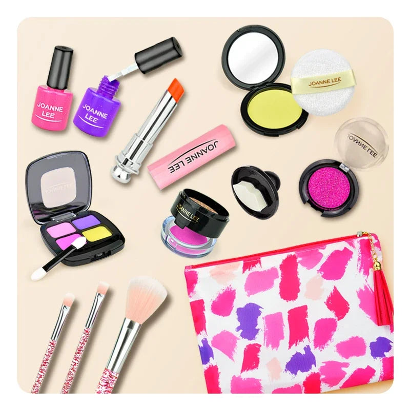 Juguetes para niñas, simulación de cosméticos para bebés, juegos de maquillaje, juguetes de maquillaje de imitación, juguetes para niños, princesas, cosméticos de belleza para niñas, juguetes.