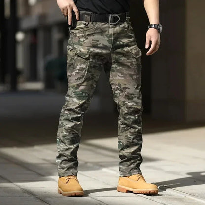 Tactical Cargo Pants Men Combat Trousers Army Military Pants Multiple Pockets Working Hiking Casual Men's Trousers Plus Size 6XL