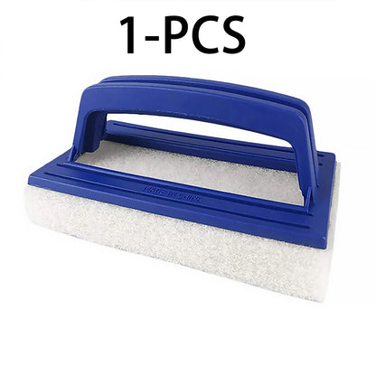 Cepillo de limpieza de paredes de piscina, depurador de línea de flotación, limpieza de piscinas, aguas termales, piscinas, spa, accesorio de bañera, cepillo de esponja, limpiador de piscinas