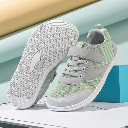Zapatos descalzos para niños pequeños y grandes, zapatillas minimalistas anchas para niños y niñas, ligeros, de caída cero, planos naturales