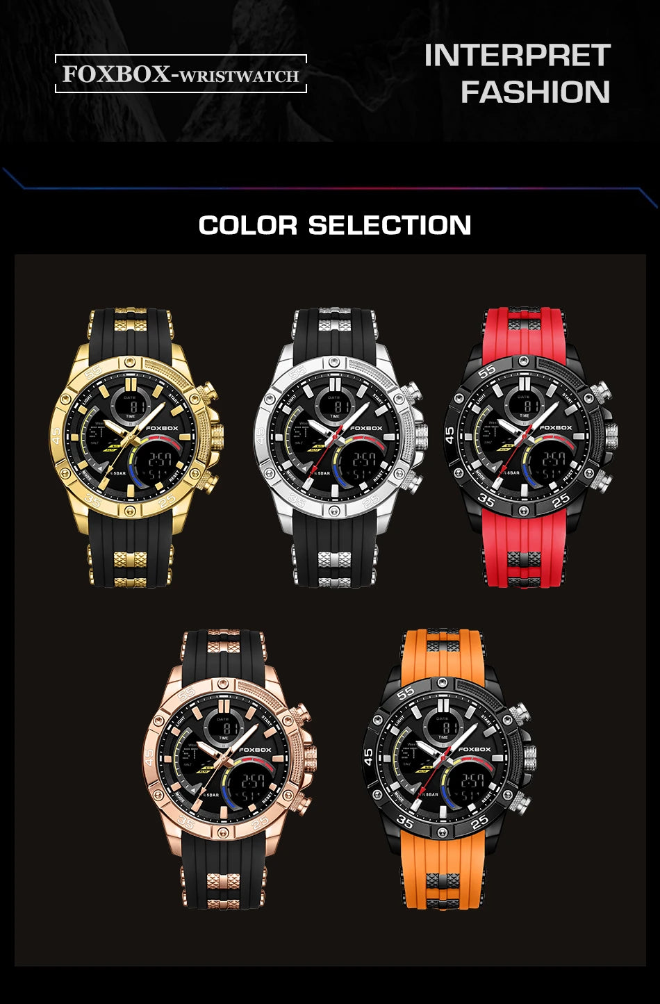 Relojes militares de moda para hombre LIGE, reloj cronógrafo deportivo original de lujo para hombre, reloj de cuarzo resistente al agua, reloj de pulsera digital