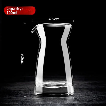 Juego de vino de alta gama para uso doméstico que incluye vaso de whisky, jarra para servir vino y aireador para uso comercial.