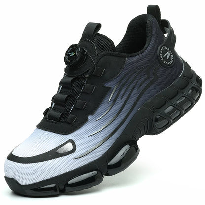 Work Safety Shoes Men Women Steel Toe Sneakers Air Cushion Indestructible Security Protection Safety Boots Size 47 48 Footwear