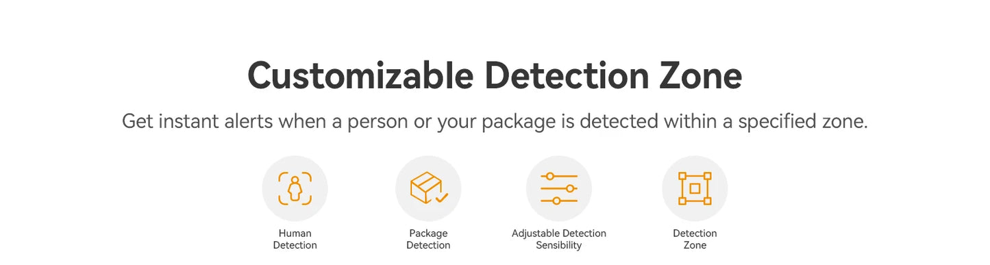 IMOU 4k Video Doorbell 3 with Chime fisheye lens Human Package Detection Rechargeable Battery Two-way Talk Waterproof 360° View