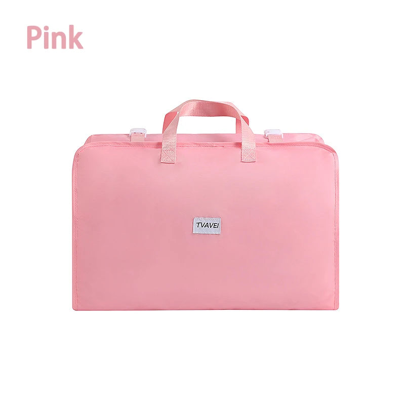 Organizador de viaje para sujetadores, ropa interior, calcetines, bolsa de almacenamiento colgante, bolsa impermeable para cosméticos y artículos de tocador, bolsa de viaje grande