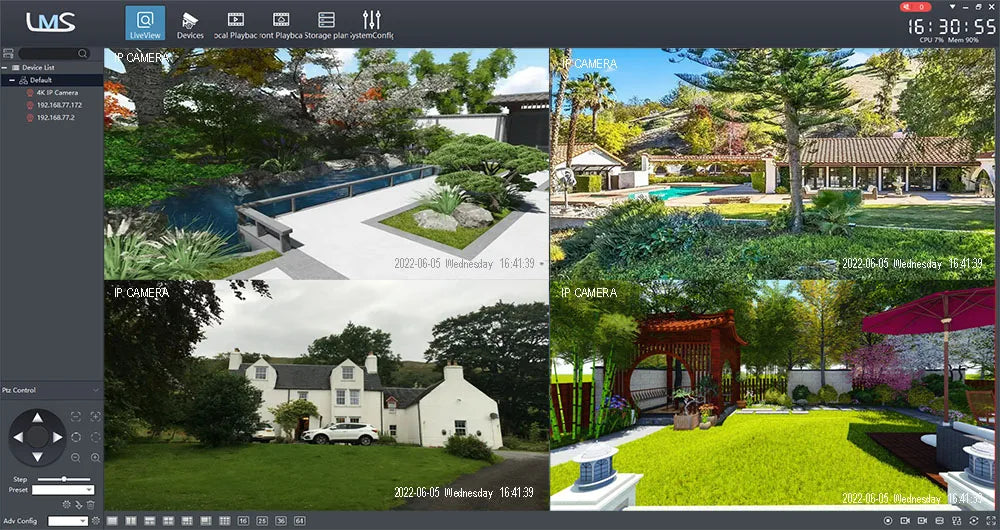 Cámara IP 4K 8MP WIFI con zoom 15x, seguimiento, PoE, protocolo RTMP Hikvision, tarjeta SD/TF de 512 GB, infrarrojos de 30 m, visión nocturna a color de 20 m