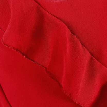 Vestido largo de gasa con volantes para mujer, estilo maxi, con espalda descubierta y abertura, ideal para fiestas de graduación, bodas y eventos de verano. Vestido largo y elegante.