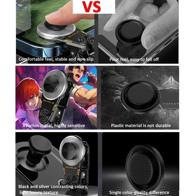Joysticks externos universales X1 para teléfono móvil de 360 grados para juegos, caminar, moverse, FPS, Android, iOS, PUBG, ABS, accesorios para juegos