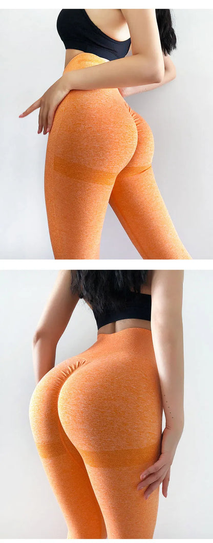Conjunto deportivo para mujer, top deportivo, leggings de yoga, sujetador deportivo, leggings sin costuras para realce de glúteos.