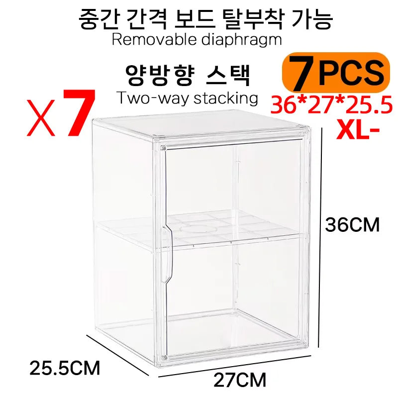 Organizador de caja de almacenamiento para dedos, organizadores de joyas, organizador de maquillaje para bolso
