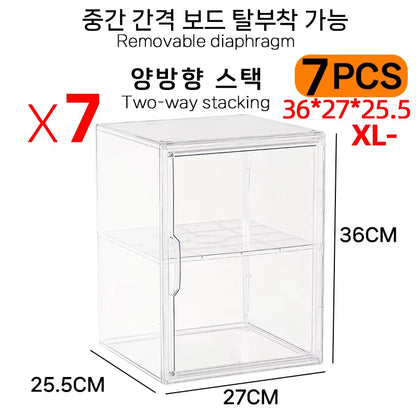 Organizador de caja de almacenamiento para dedos, organizadores de joyas, organizador de maquillaje para bolso